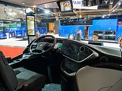 Fahrerarbeitsplatz Setra S 531 DT