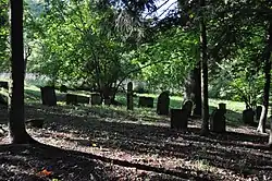 Gräber auf dem Friedhof