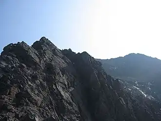 Blick zum Sgùrr a’ Mhadaidh