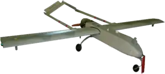 Grafik einer RQ-7B „Shadow 200“