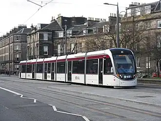 CAF Urbos 3 von Edinburgh Trams