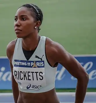 Shanieka Thomas, spätere Shanieka Ricketts – Platz&nbsp;elf
