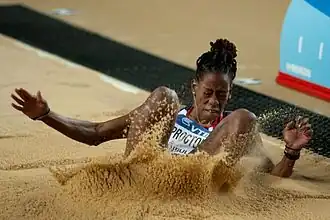 Shara Proctor erreichte mit neuem Landesrekord für Anguilla Platz&nbsp;fünf