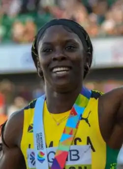 Shericka Jackson – als Titelverteidigerin erneut&nbsp;Weltmeisterin