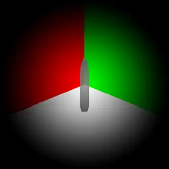 Schiff, Winkel des Hecklichts 135°