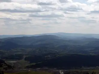 Landschaft in Bergschorien bei Taschtagol