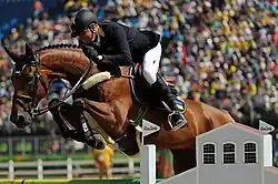 Ulrich Kirchhoff mit Prince de la Mare bei den Olympischen Sommerspielen 2016