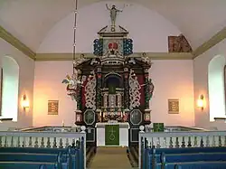 Kirche St. Mauritius (Sibbesse, OT Almstedt), Kanzelaltar