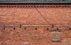 Sichtmauerwerk mit Schmuckelementen