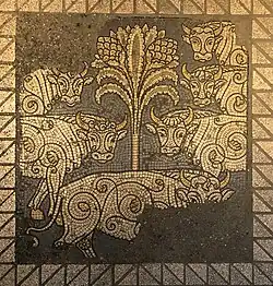 Mosaik in der Brigidenkapelle