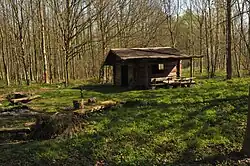 Blockhütte „Teichschenke“