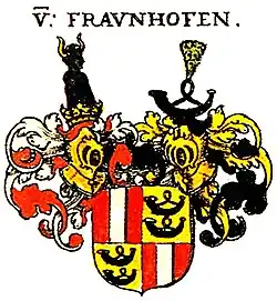 Abbildung in Siebmachers Wappenbuch 1605