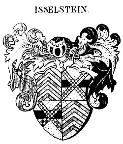 Wappen derer von Isselstein in Preußen