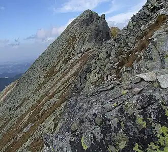 Blick vom Höhenweg Orla Perć