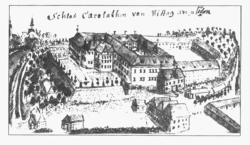 Schloss Carolath im 18. Jahrhundert