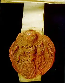 Siegel Johanns&nbsp;III. von Straubing-Holland (1422)