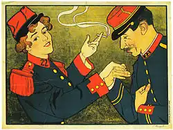 Zigarettenwerbung 1899