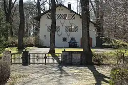 Forsthaus an der Stelle von Schloss Siggen im Allgäu
