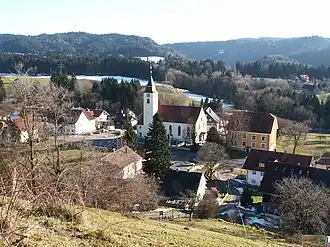 Niederstaufen – Blick vom Waldberg