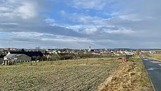 Sigmundsherberg, Ortsansicht von Osten