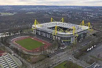 Stadion Rote Erde, direkt neben dem Westfalenstadion gelegen