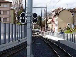 Ungültige, mit Kreuzen versehene Lichtsignale