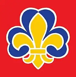 Das Logo des Verbandes Dansk Spejderkorps Sydslesvig.