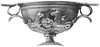 Silberne Schale von Wichulla