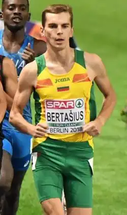 Simas Bertašius – ausgeschieden als Neunter des zweiten&nbsp;Vorlaufs