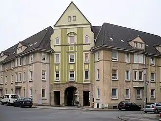 Simson-Block an der Keplerstraße/Ecke Simsonstraße als einzig erhaltenes geschlossenes Viertel (2009)