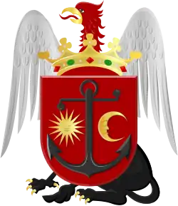 Wappen des Ortes Sint Anna ter Muiden