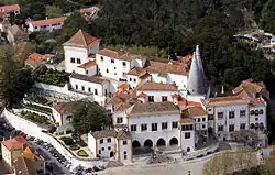 Der Palácio Nacional de Sintra bzw. Palácio da Vila