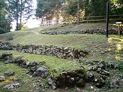 Grabungszone 3 am Dos Gustinaci