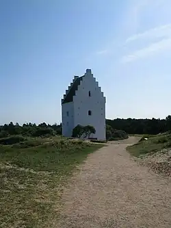 Die versandete Kirche, ehemals Gemeindekirche von Gammel Skagen