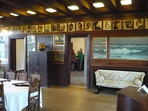 Der Speisesaal heute, jetzt im Skagen Museum