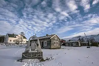 Marktplatz von Skibotn