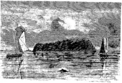 Fra skjærgåden utenfor Fredrikstad. Søndre Søsterøy ved Hvaler.