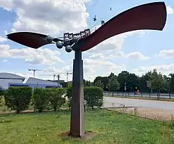 Luftfahrtsymbol, 1979, Schönefeld