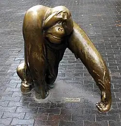 Orang-Utan von 1935 im Zoologischen Garten Berlin