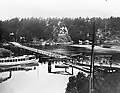 Schwimmbrücke vor 1915
