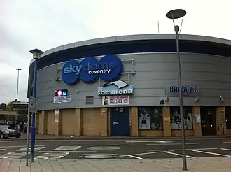 Die SkyDome Arena in Coventry (2011)