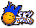Das Logo der Skyliners in der Saison 2000/2001.
