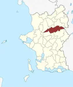 Lage des Antvorskov Sogn in der Slagelse Kommune