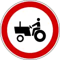 Fahrverbot für Traktoren