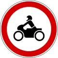 Fahrverbot für Motorräder