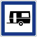 Campingplatz für Wohnwagen