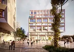 Smíchov City, Visualisierung 8 – Bürocampus