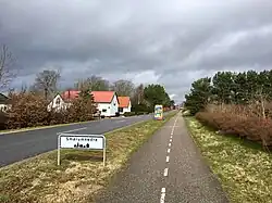 Foto eines Ortsschilds