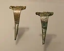 Niemberger Fibeln mit tütenförmigem Fuß