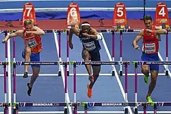 Aurel Manga (Mitte) belegte den siebten&nbsp;Platz